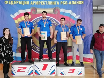 Студенты СКГМИ (ГТУ) – победители и призёры Чемпионата РСО-Алания по армрестлингу