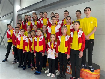 Спортсмены СКГМИ (ГТУ) приняли участие по плаванию «Золотая рыбка-2023» в г. Цхинвал
