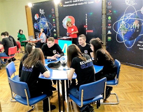 Во Владикавказе прошла 1/4 финала студенческой лиги XXII чемпионата республики по брэйн-рингу