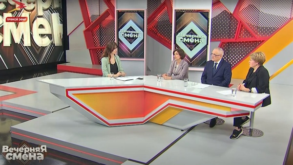 Проректор по учебной работе СКГМИ (ГТУ) Галина Станкевич приняла участие в эфире проекта «Вечерняя смена» на «Иристон ТВ»