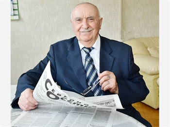 В газете «Северная Осетия» вышло интервью с легендарным горняком, выпускником СКГМИ Дзамболатом Гутиевым