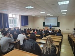 Встреча студентов с представителем пограничного управления ФСБ России по РСО-Алания.