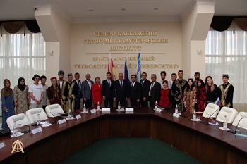 В рамках рабочего визита в Северную Осетию делегация Генерального консульства Республики Узбекистан в городе Ростов-на-Дону посетила СКГМИ