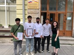 Активисты Центра социальной адаптации для иностранных граждан и лиц без гражданства СКГМИ из Республики Таджикистан приняли участие в мероприятии «Он наш поэт, он наша слава!»