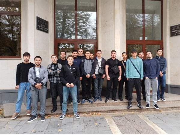 8 октября учащиеся МПК СКГМИ (ГТУ) посетили Национальный музей республики Северная Осетия - Алания