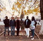 Активисты Центра социкультурной адаптации для иностранных студентов и лиц без гражданства СКГМИ(ГТУ)  совместно с МБОУ Гимназия №5 им. А.В. Луначарского организовали обзорную экскурсию по Владикавказу