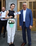 Ректор СКГМИ Дзамболат Камболов поздравил первокурсников с поступлением в университет