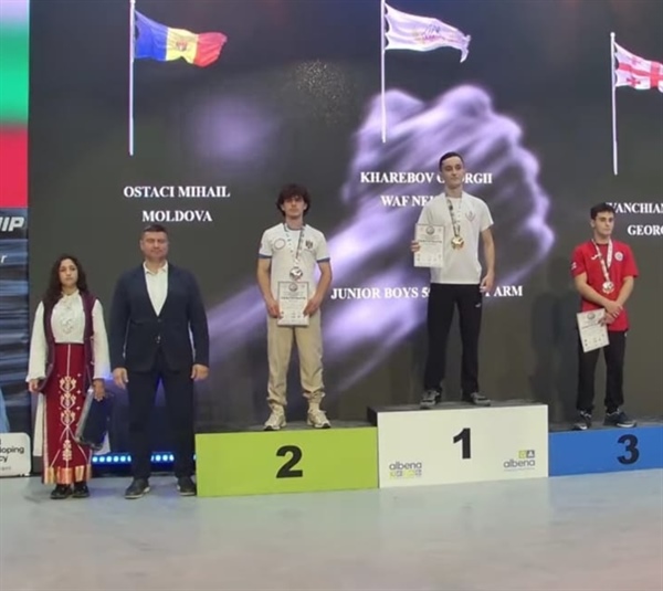 Георгий Харебов завоевал золото для сборной страны