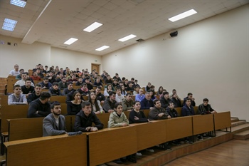 В СКГМИ прошел показ фильма о великих умах России