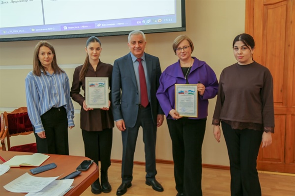 Успех студентов на олимпиаде отмечен благодарственным письмом ректору