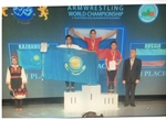 Поздравление с золотой медалью Чемпионата Мира по армспорту Баевой М.О.