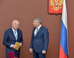 Профессор кафедры «Металлургии цветных металлов» СКГМИ(ГТУ) Михаил Алкацев награжден Медалью «Во Славу Осетии»