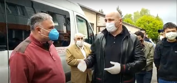 Артур Борисович Таймазов в гостях у студентов из Узбекистана