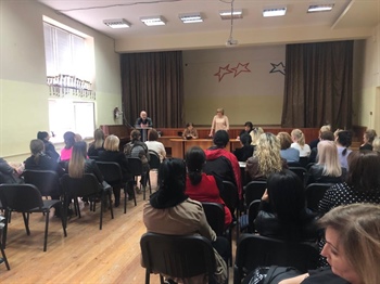 Состоялась профориентационная встреча  представителей СКГМИ(ГТУ) с родителями учащихся СОШ 15 г. Владикавказа. 