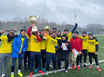 Команда СКГМИ (ГТУ) стала победителем турнира по футболу, посвящённого памяти Леонида Саблина