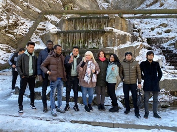 Иностранные учащиеся постигают красоту Осетии