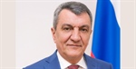 Поздравление врио Главы РСО-Алания Сергея Меняйло ректору СКГМИ (ГТУ) Юрия Дмитрака с днём рождения