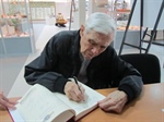 В СКГМИ(ГТУ) побывал участник Великой Отечественной войны Лев Калинин.